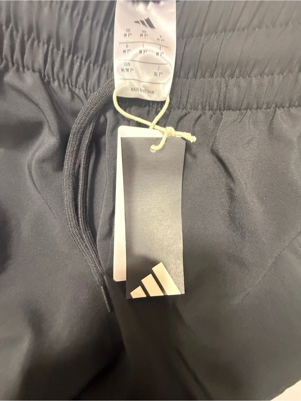 Adidas Linear Woven 7” Shorts Men’s Medium Black NWT